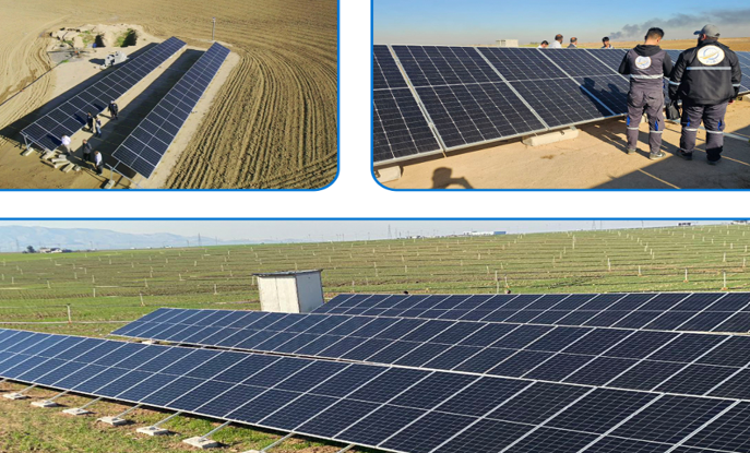 Solar panels Agriculture Gwer